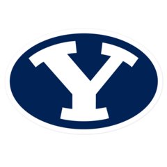 BYU Cougars NCAA Logo Sticker