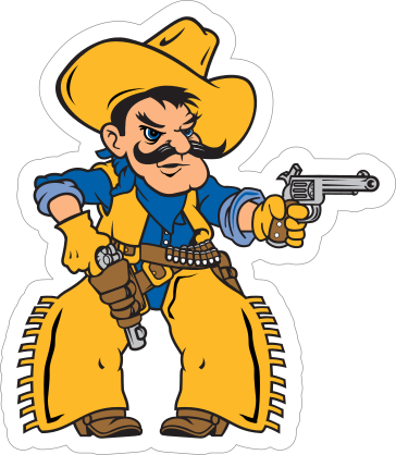 Caballero Mascot Sticker