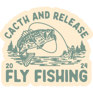 Cacth And Release Sticker
