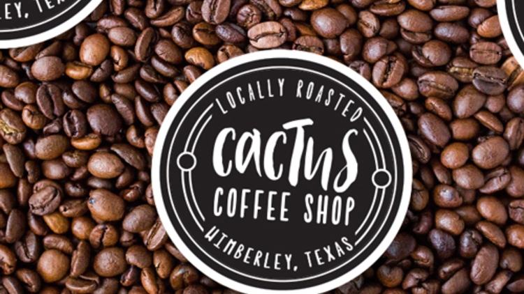 Cactus Coffee Custom Circle Stickers