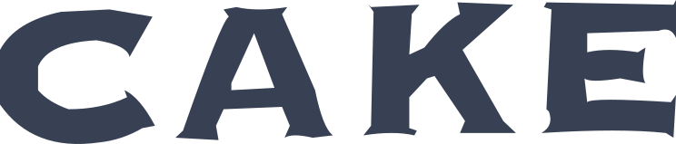 Cake Vinyl Lettering Sticker