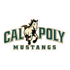 Cal Poly Mustangs NCAA Logo Sticker