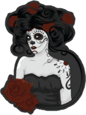 Calavera Catrina Sticker