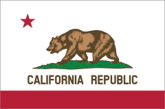 California Ca State Flag Sticker