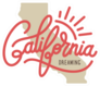 California Dreaming State Sticker