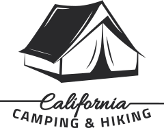 California Hiking Camping Stickers