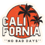 California No Bad Days Sticker