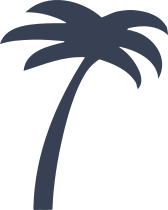 Calm Palm Tree Sticker
