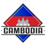 Cambodia Flag Logo Sticker