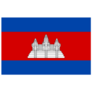 Cambodia National Flag Sticker