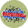 Cambodia Splatter Font Sticker