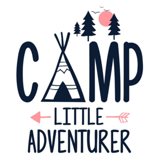 Camp Little Adventurer Cute Sticker 