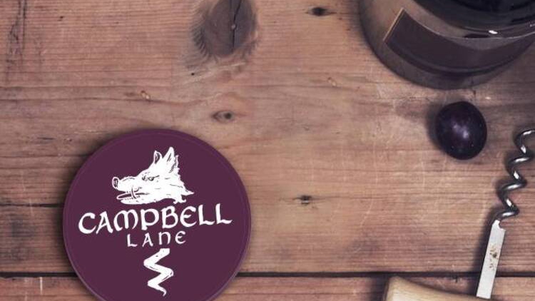 Campbell Lane Winery Circle Stickers