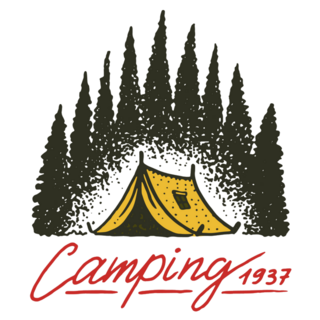 Camping And Wild Nature Sticker