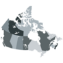 Canada Map Sticker