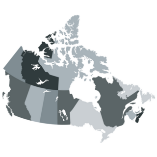 Canada Map Sticker