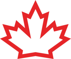 Canada Maple Icon Sticker