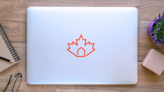 Canada Real Estate Sticker on a Laptop (New) example