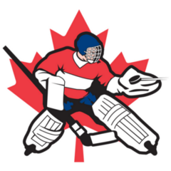 Canadian Hockey Goalie Sticker