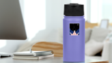 Cancer Zodiacal Constellation With Bright Stars Sticker on a Water Bottle (New) example