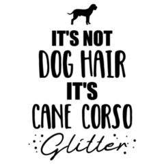 Cane Corso Glitter Sticker