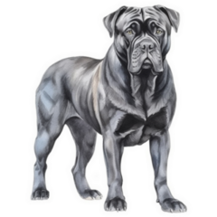 Cane Corso Muscular Sticker