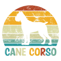 Cane Corso Retro Sticker