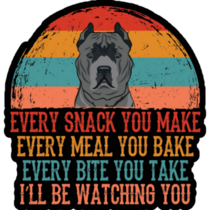Cane Corso Watching Sticker