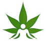 Cannabis And Meditation Symbol Sticker