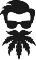 Cannabis Beard Sticker