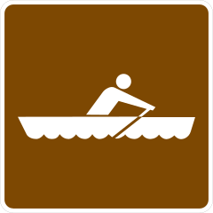 Canoeing Sticker