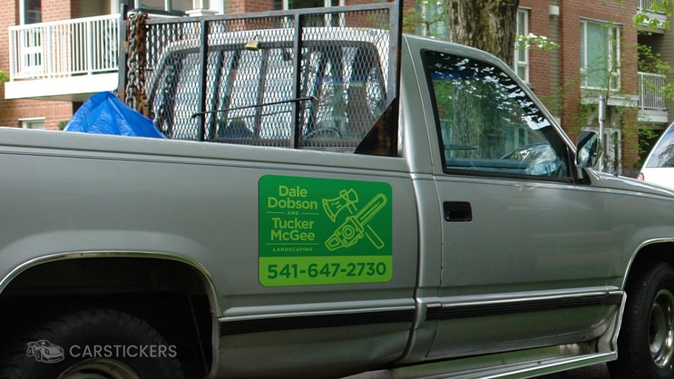 Car Door Magnets Applied