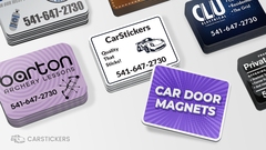 Car Door Magnets Stacks