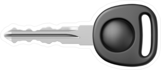 Car Key Sticker