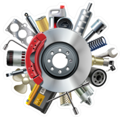 Car Parts Sticker