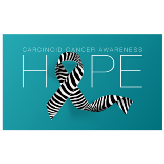 Carcinoid Cancer Awareness Poster Sticker