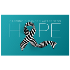 Carcinoid Cancer Awareness Poster Sticker