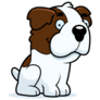 Cartoon Bernard Sticker