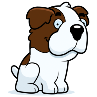 Cartoon Bernard Sticker