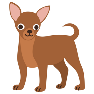 Cartoon Chihuahua Sticker