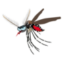 Cartoon Mosquito Sticker