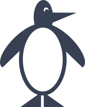 Cartoon Penguin Sticker