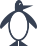 Cartoon Penguin Sticker