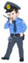 Cartoon Police Officer Sticker