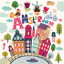Cartoon Style Amsterdam Sticker
