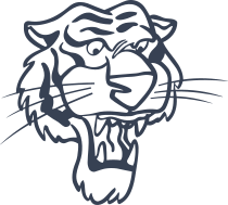 Cartoon Tiger Face Sticker