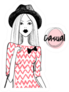 Casual Fashion Look Sticker