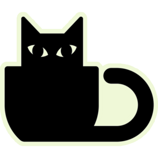 Cat In Coffee Cup Sticker