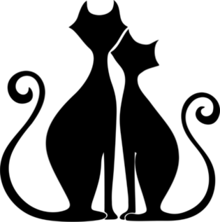 Cats In Love Sticker