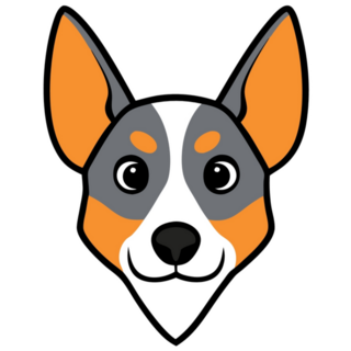 Cattle Dog Emoji Sticker
